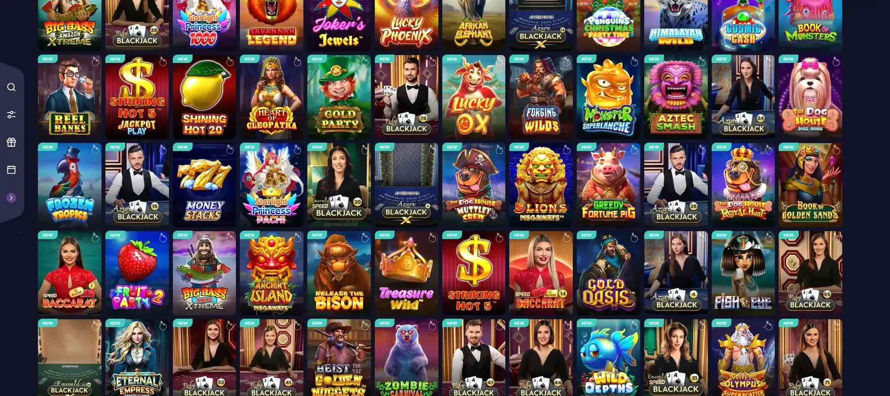 Marvel Casino Spieleauswahl und Plattform